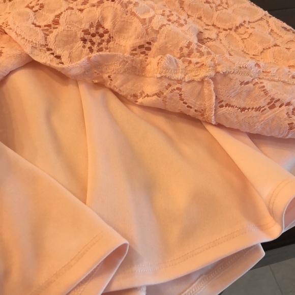 Rare Editions pink lace dress - Picture 6 of 8